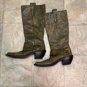 Nine West cow boy boots